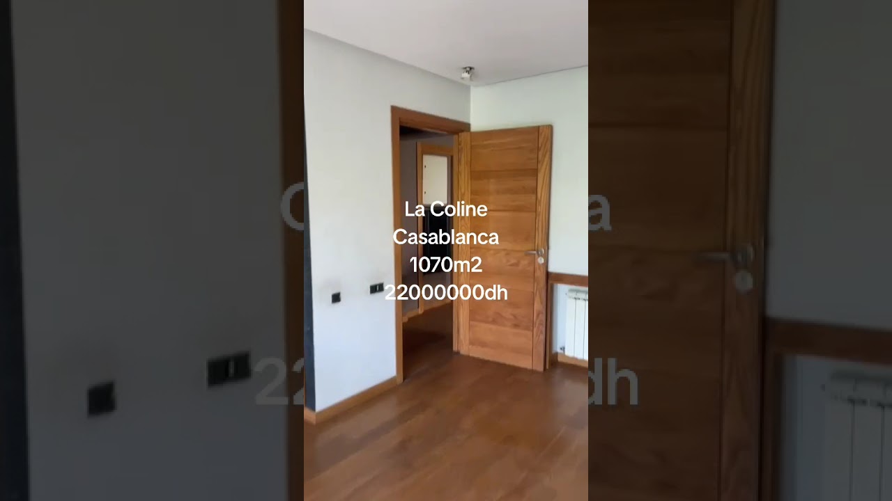 Villa usage professionnel D4 Casablanca La Coline Sidi Maarouf