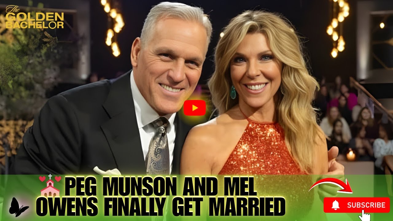 Golden Bachelor💒 Finally Peg Munson & Mel Owens Reveal Their Wedding Plans !!