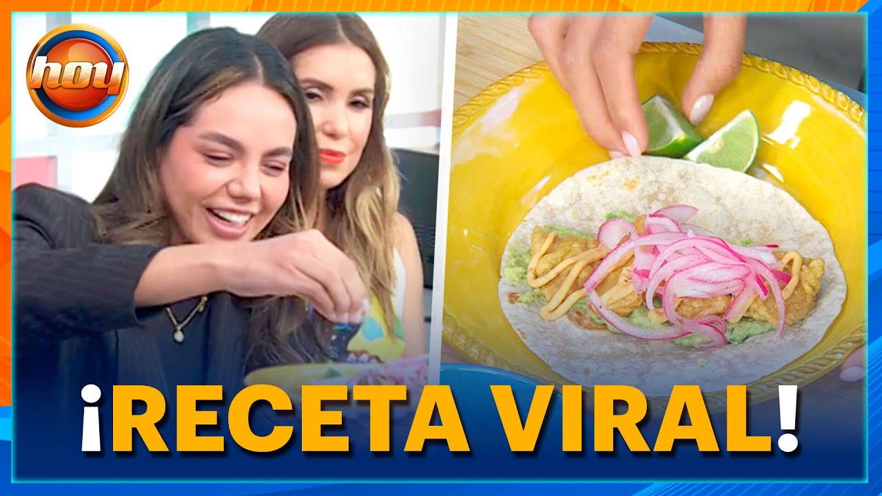 Samantha Guzmán comparte su DELICIOSO chicharrón de pescado VIRAL | Programa Hoy