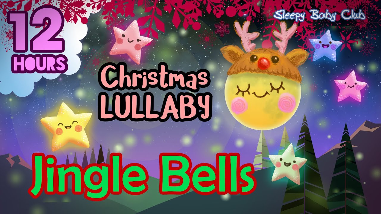 🟡 Jingle Bells 🎄 Christmas Lullaby ❤ Soft Sleep Music for Babies