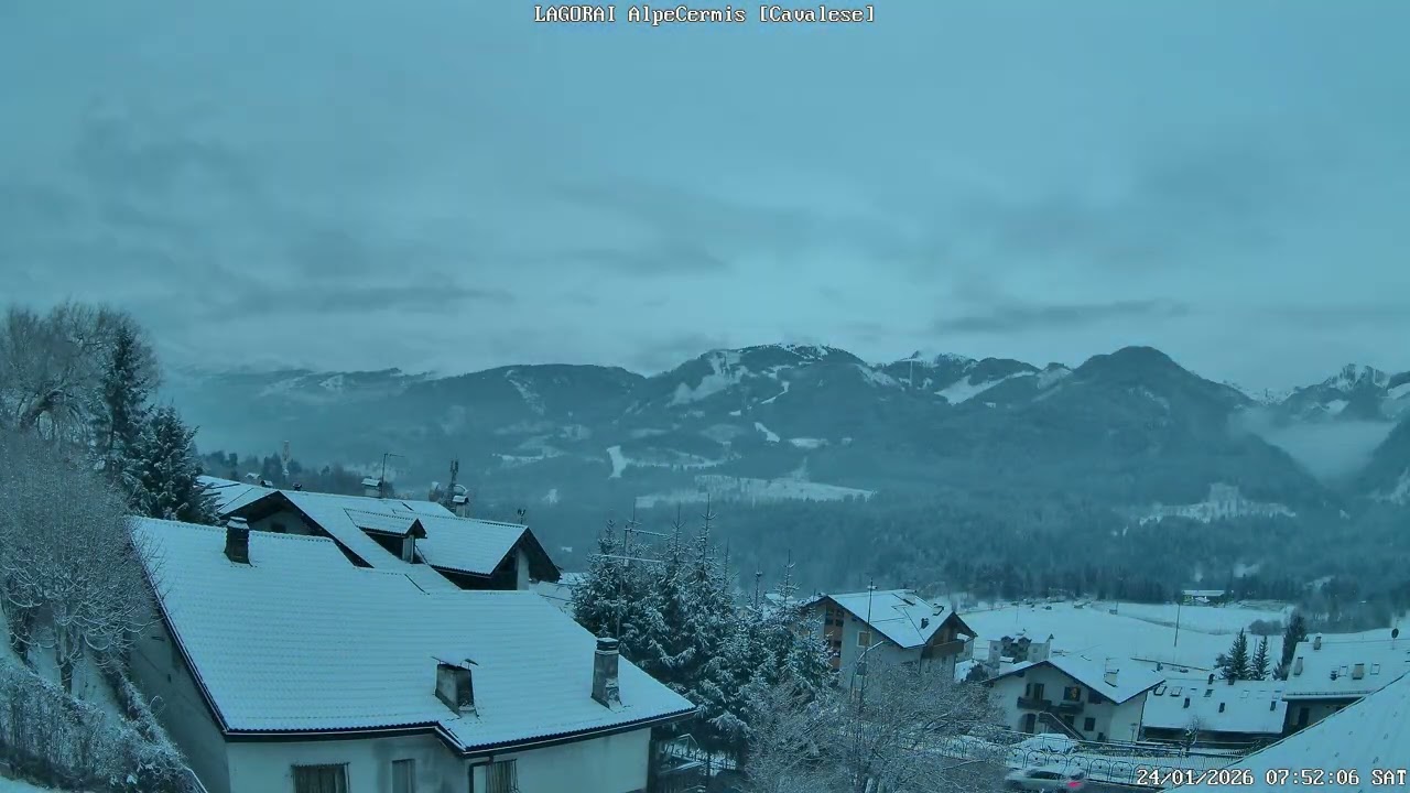 Timelapse Lagorai 24/01/2026
