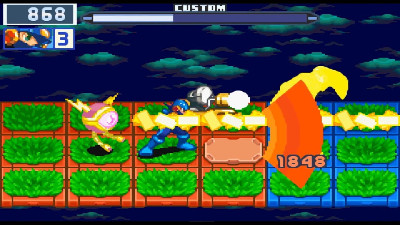 MMBN6 Bass BX S Rank - Golden Weapon N-Folder