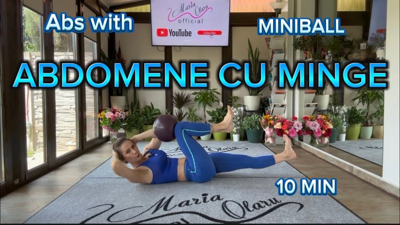 Abdomene cu minge/Abs with miniball