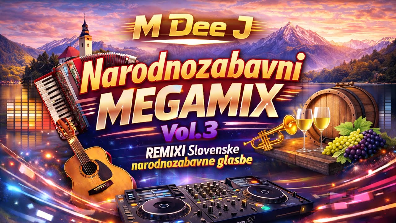 M Dee J ▶Vol. 3 Narodnozabavni Mega Mix  ▶ REMIXI