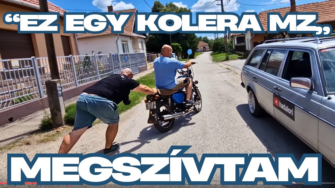 "KOLERA MZ, amivel MEGSZÍVTAM" | "Pityu bátyámé volt, kár, hogy eladta..." | Lackó MZ-t VETT