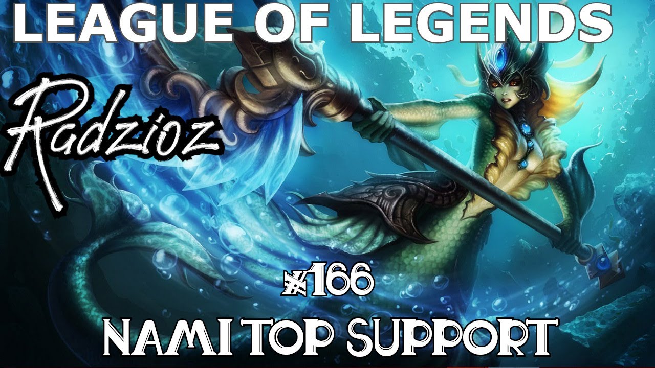 League of Legends- NAMI TOP SUPPORT! Epizod 166 ( LOL ARAM Gameplay PL)