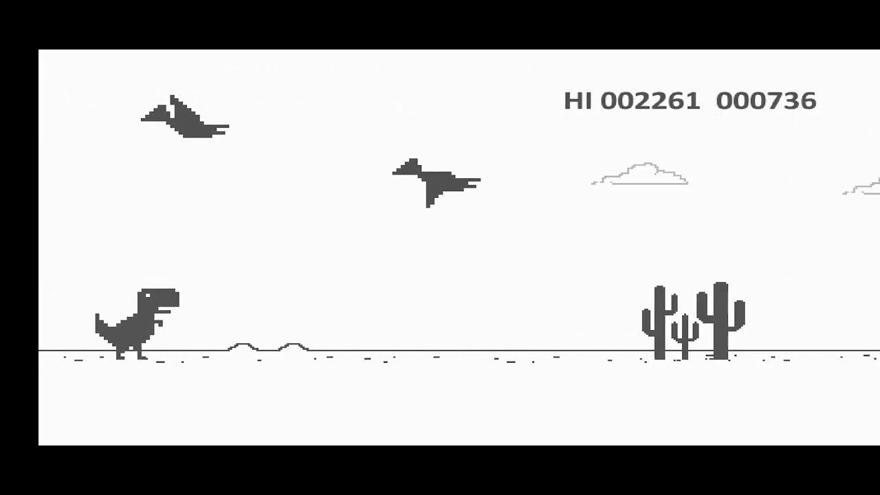 Dino T-Rex offline game gameplay