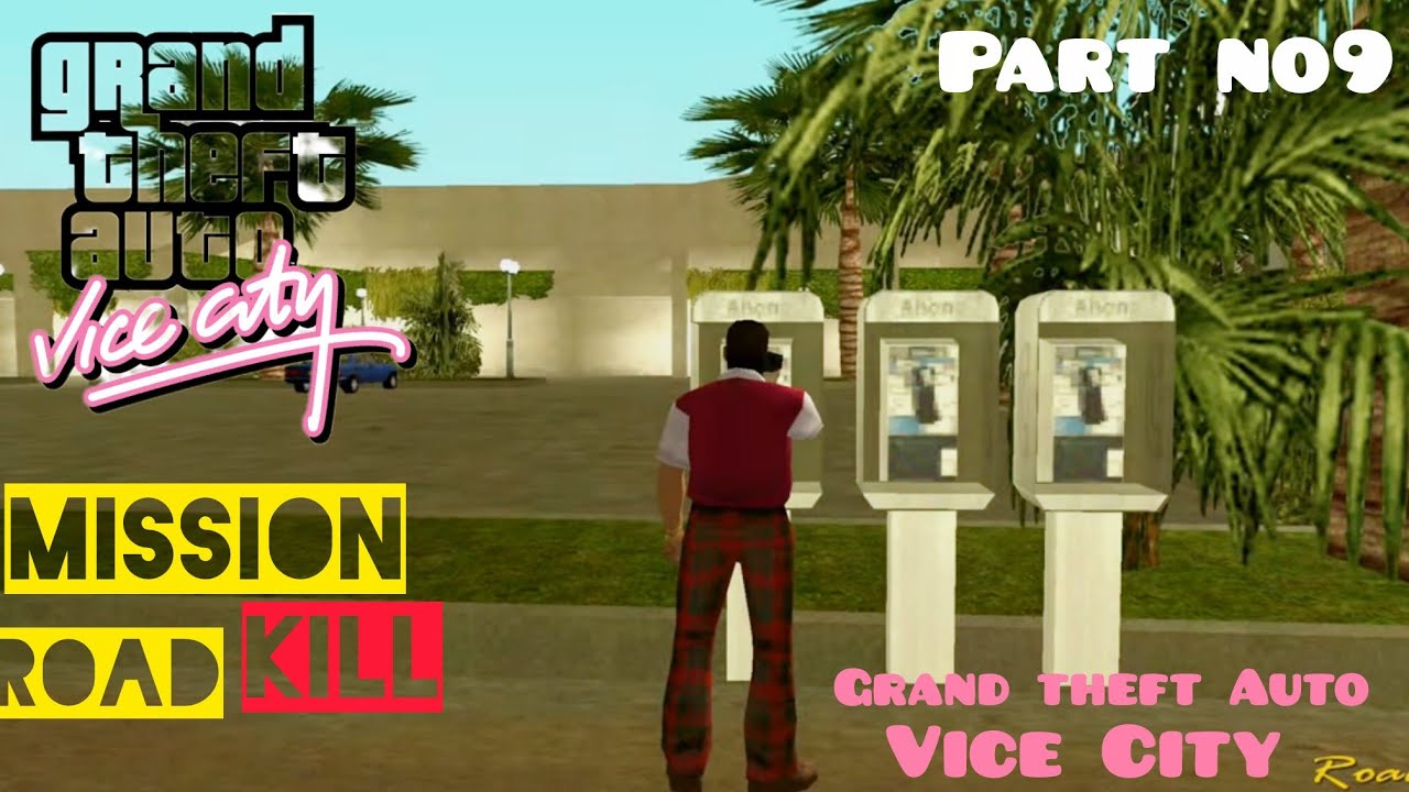 Grand theft Auto Vice City mission #10 (ROAD KILL) payphone missions#1 in Android