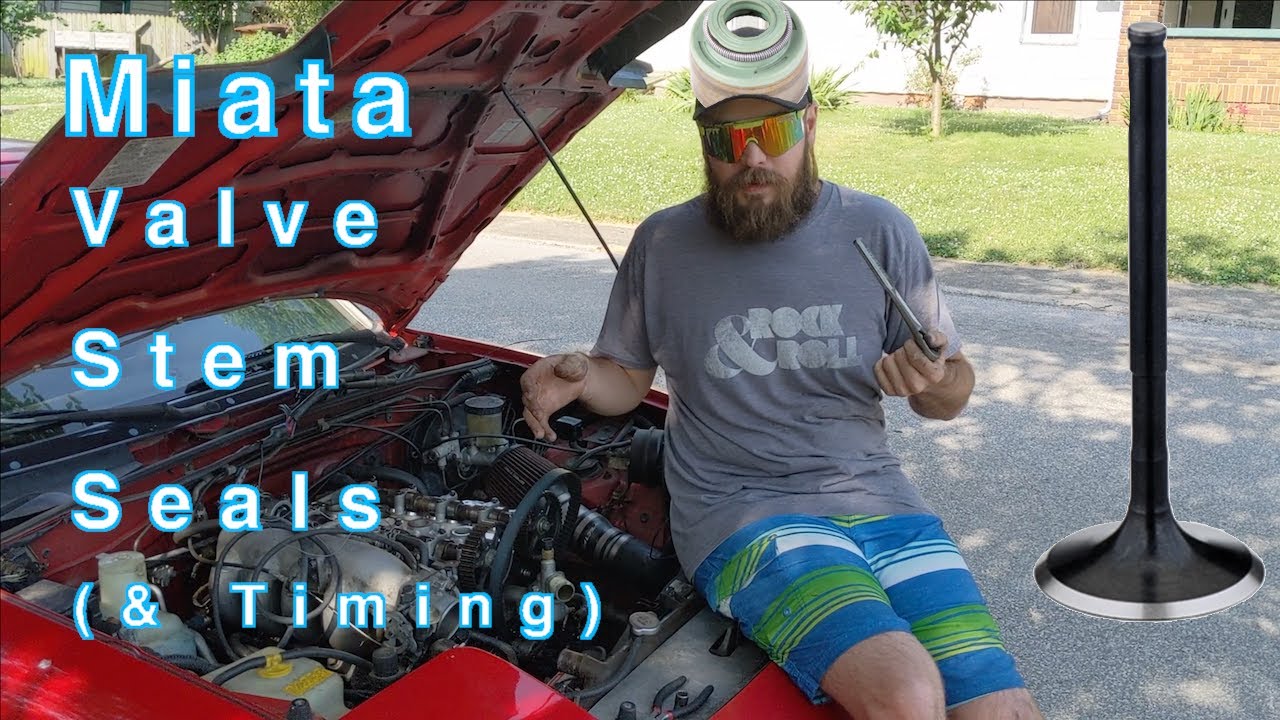 NA Miata Revival - How to Valve Stem Seal Install and Timing Belt Guide
