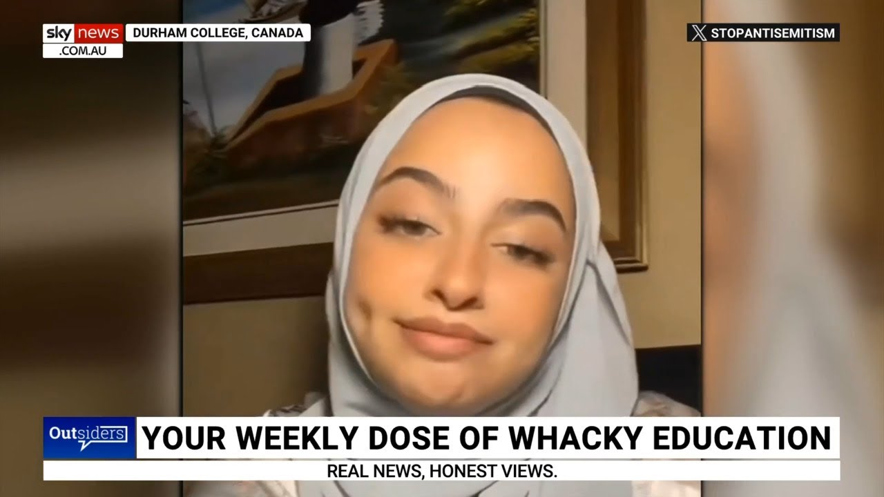 'What's she doing in the West?': Rita Panahi rips into Canadian student praising Hamas