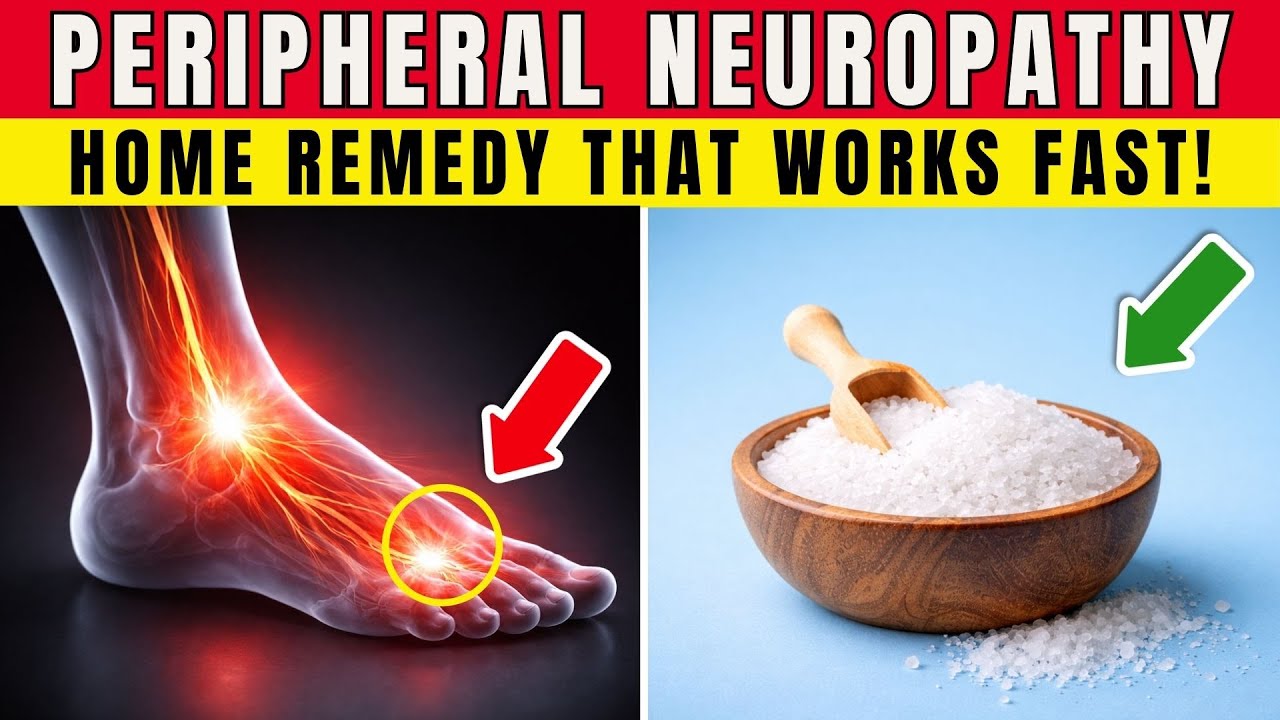 Foot Numbness & Burning? Fix Nerve Pain at Home FAST | Senior Health Tips