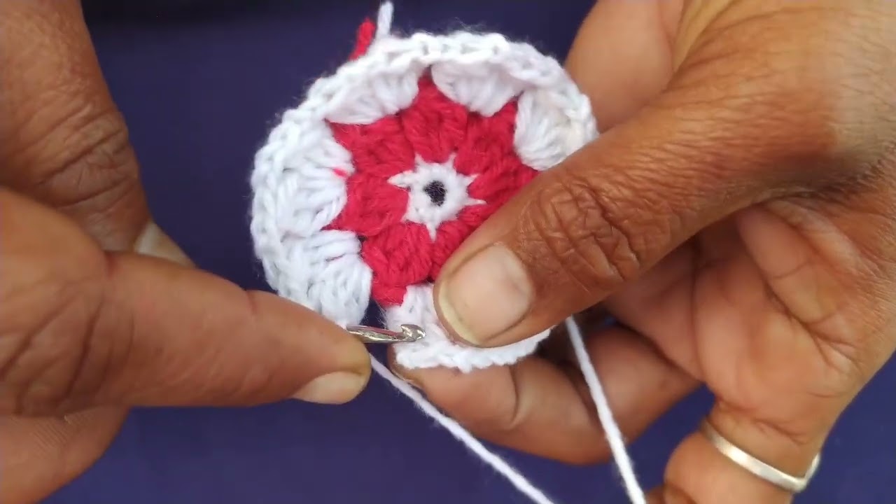 crochet glass mat // Easy & simple crochet design 