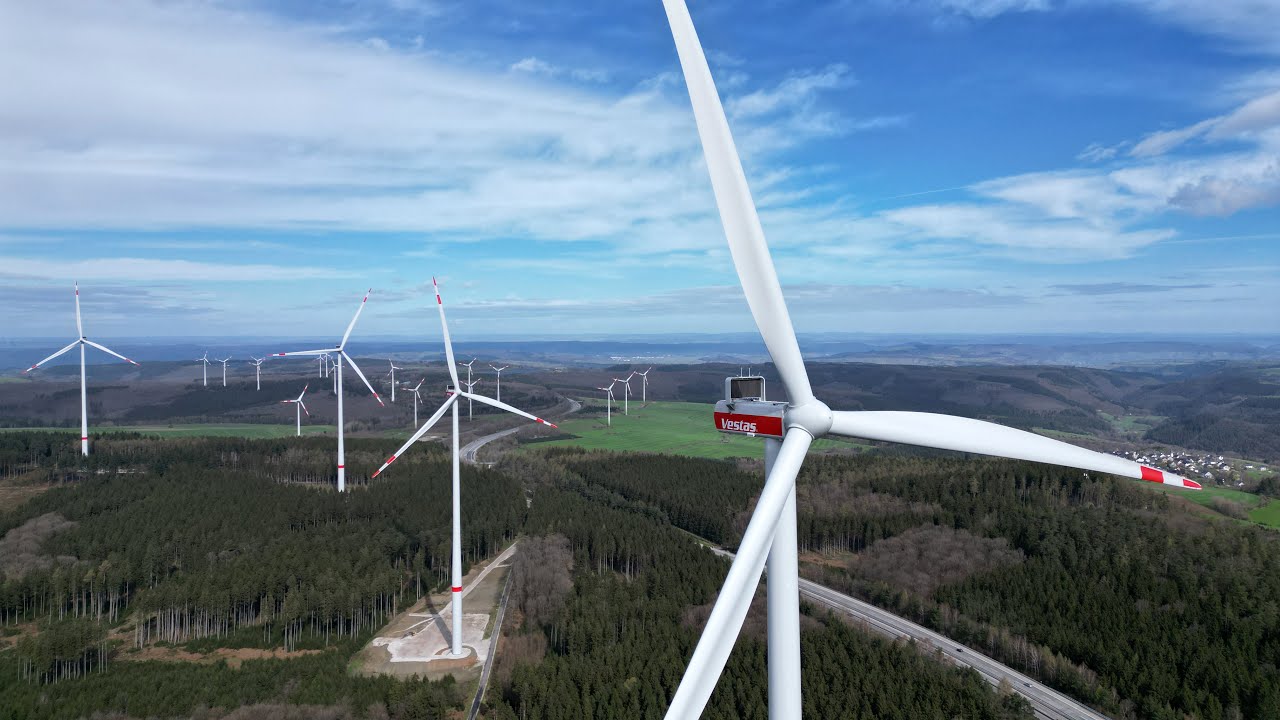 Windpark Mehringer Höhe/Bescheid-Süd - Enercon E-70, E-82, Vestas V150-4.2