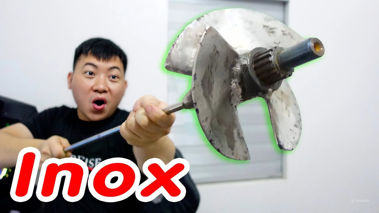 Chế tạo cánh quạt cho động cơ turbo jet