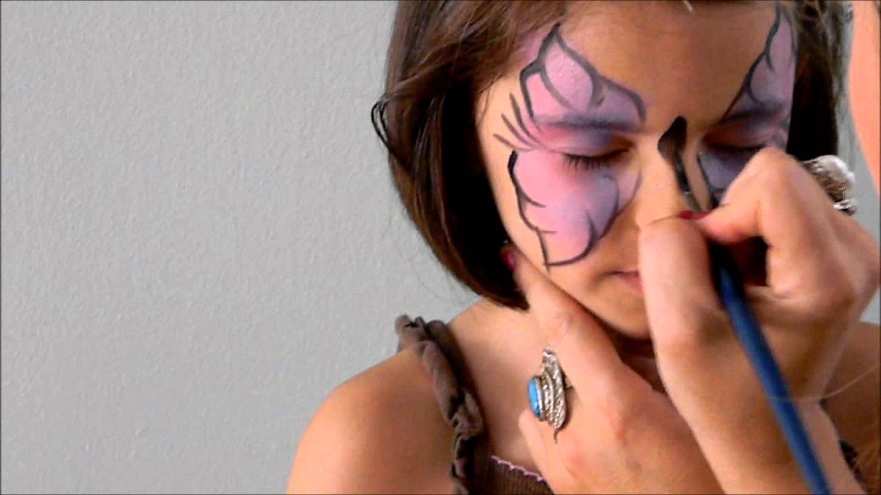 Pintura de rosto  ( BORBOLETA)