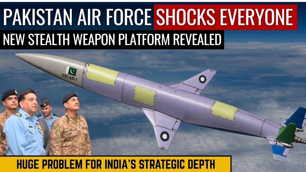 Pakistan Air Force Shocks Everyone | New Stealth Weapon Platform Revealed | Defence Outpost