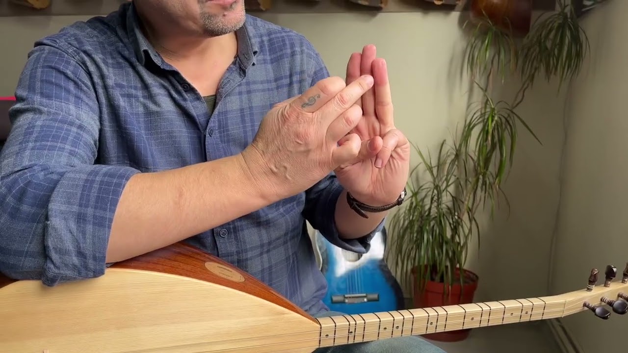 Ela gözlüm ben bu elden gidersem bağlama ve solfej