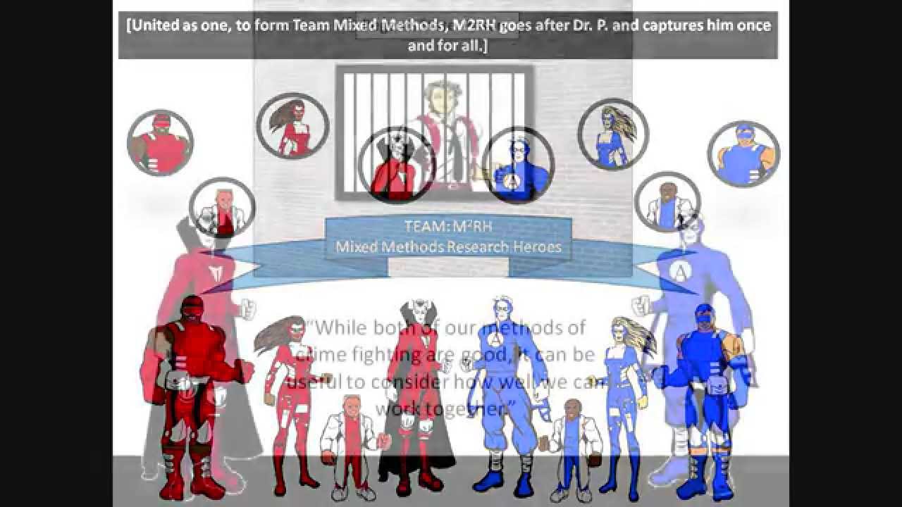 Research Methods: Quantitative vs Qualitative comic strip