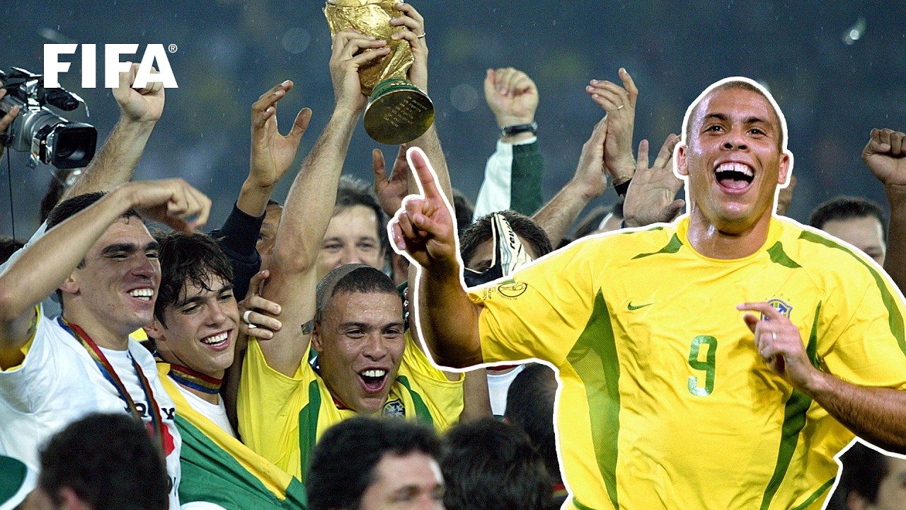 When Ronaldo Was King | Every 2002 FIFA World Cup Goal For Brazil