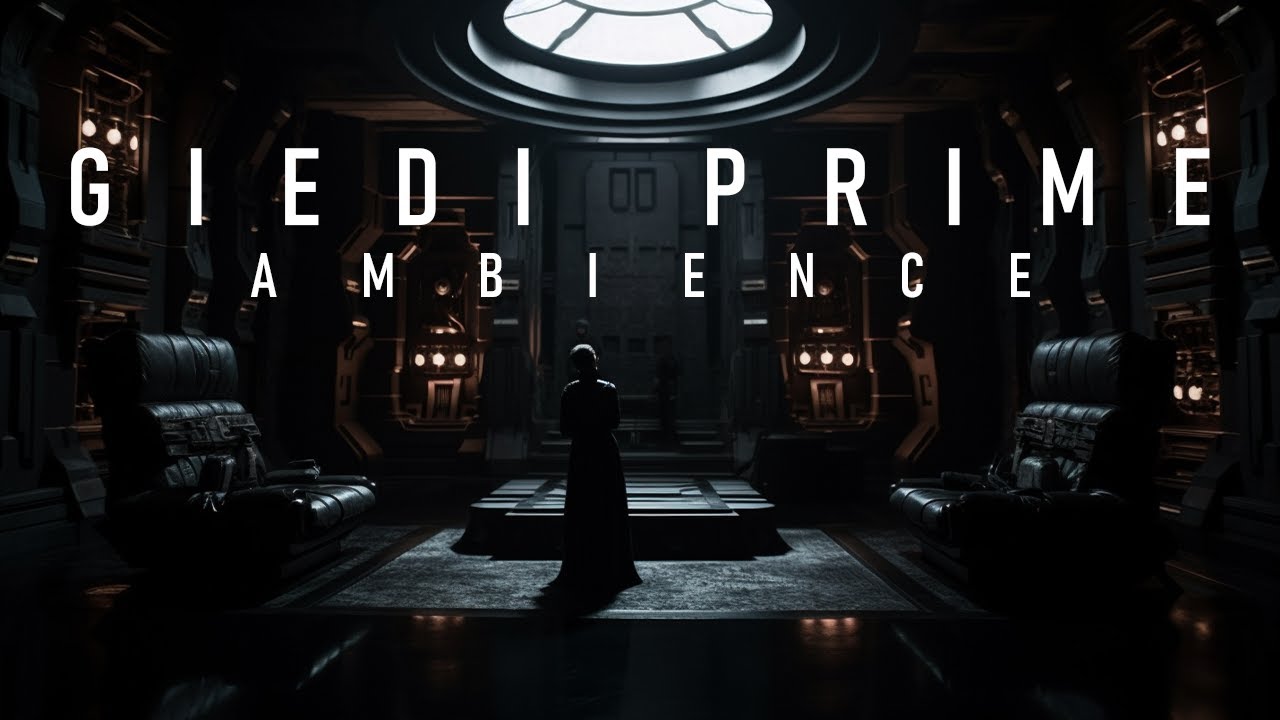 G I E D I P R I M E | Harkonnen Throne Room (Ambience + Dark Ambient Spacewave)
