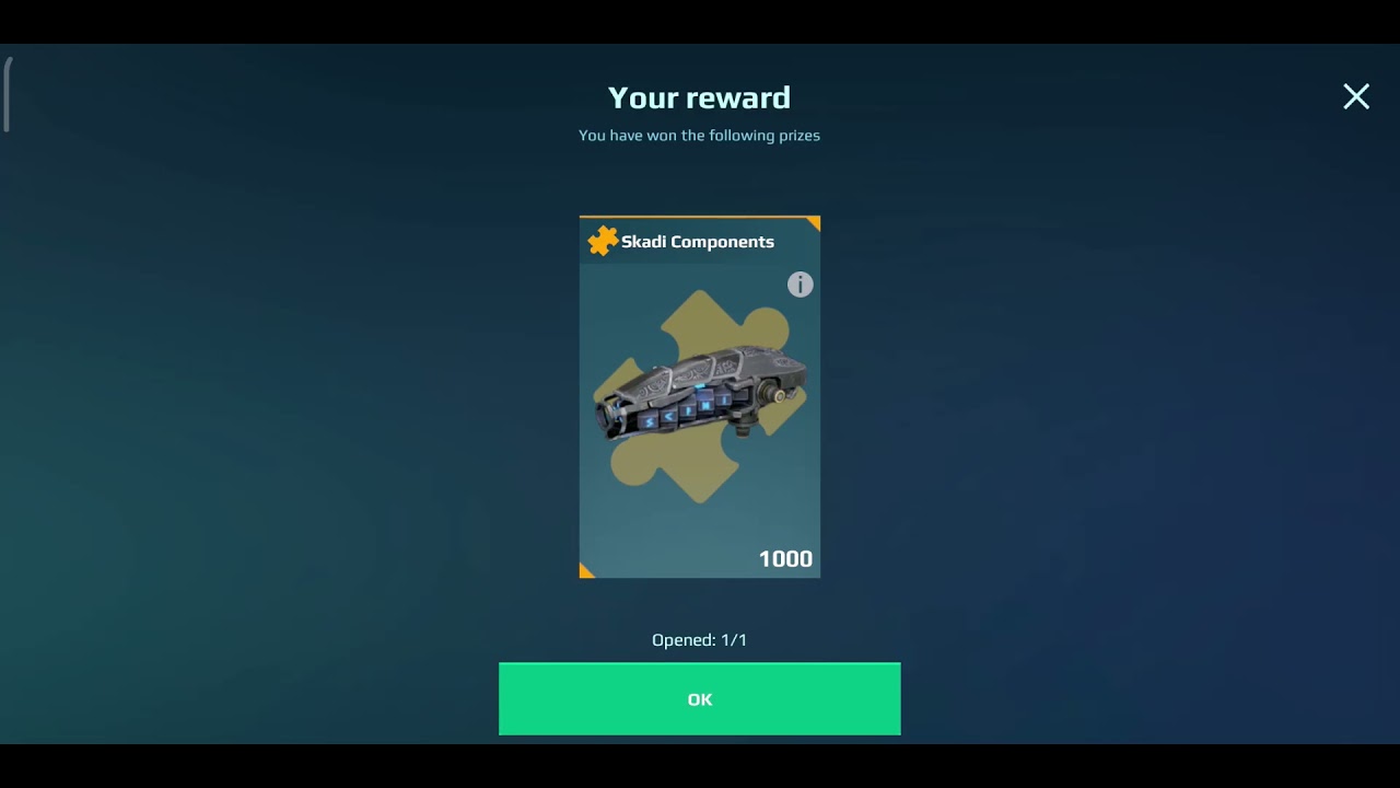silver crate opening-War Robots