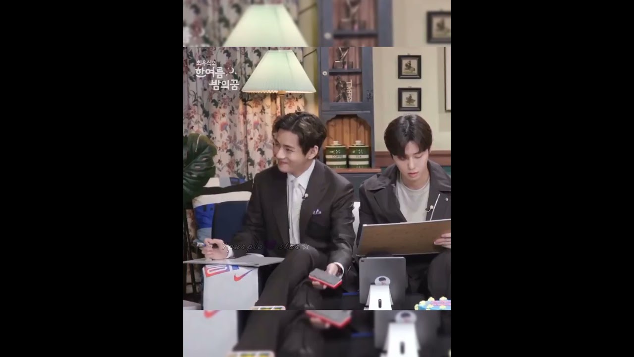 choi woo shik x kim taehyung 🥰 #short #v #bts