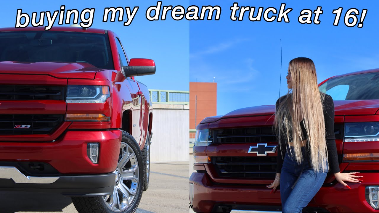 BUYING MY FIRST/DREAM TRUCK AT 16! *TRUCK TOUR*