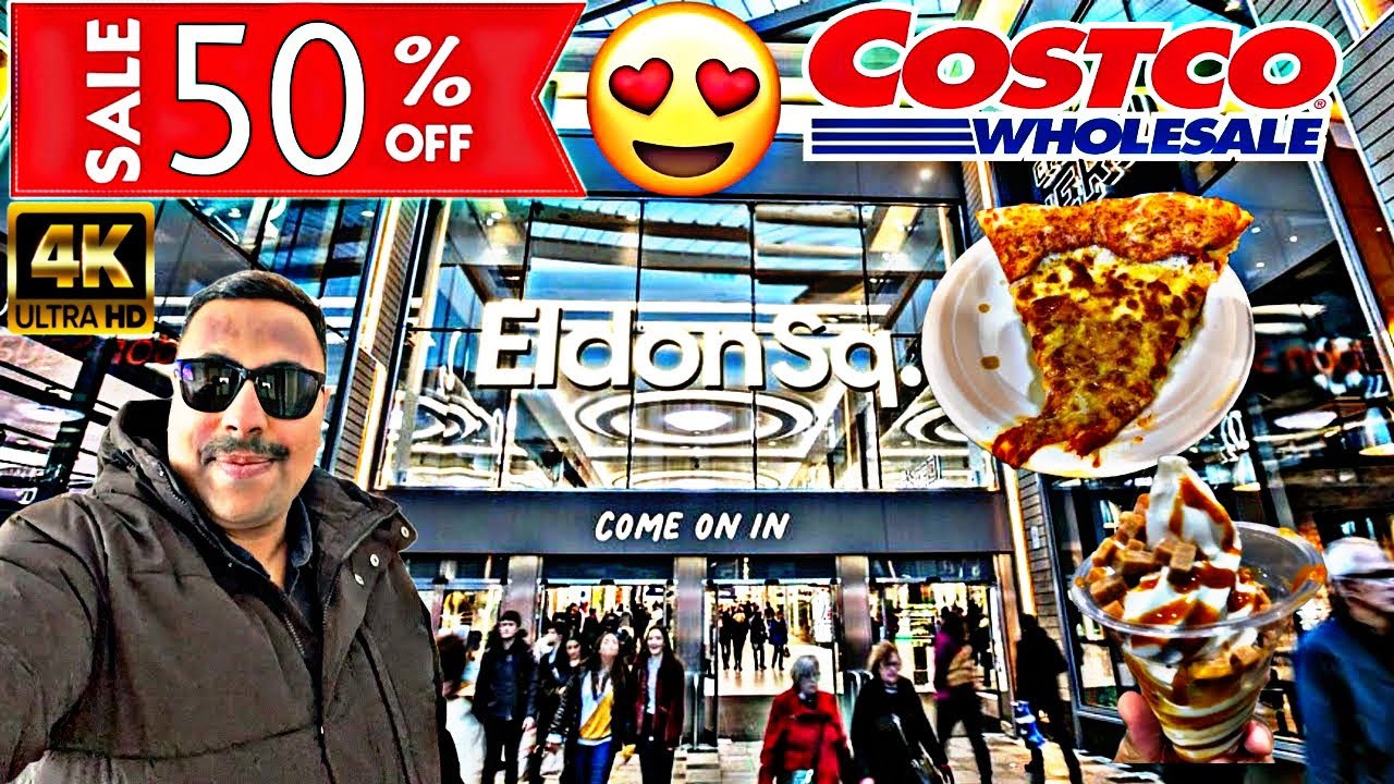 EXPLORING NEWCASTLE: ELDON SQUARE & COSTCO ADVENTURE | 4K | KASH’S WORLD
