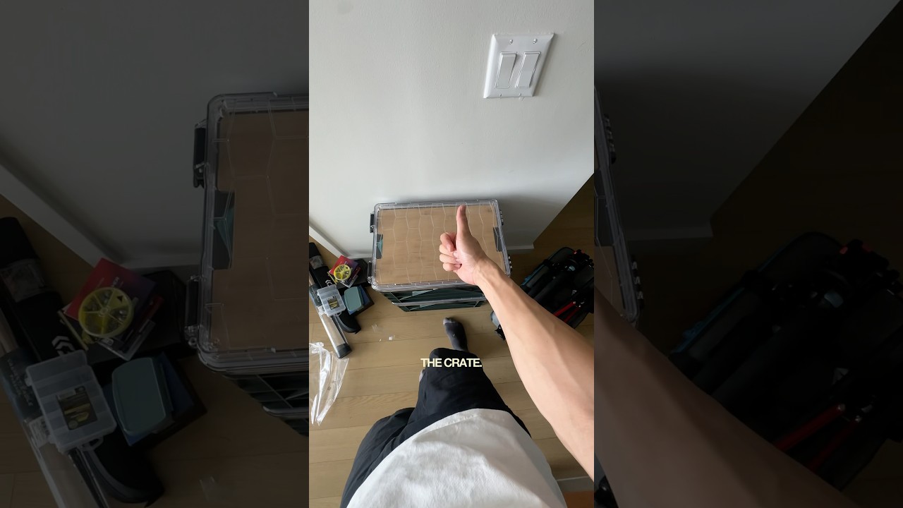 My NEW Camping & Camera Storage 🎥🏕️ #backpacking #campinggear  #sidiocrates