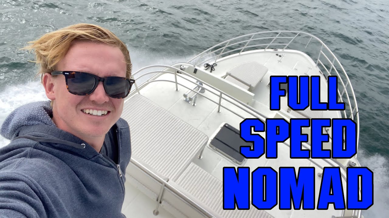 Engine Sea Trial on the New Mikelson Nomad