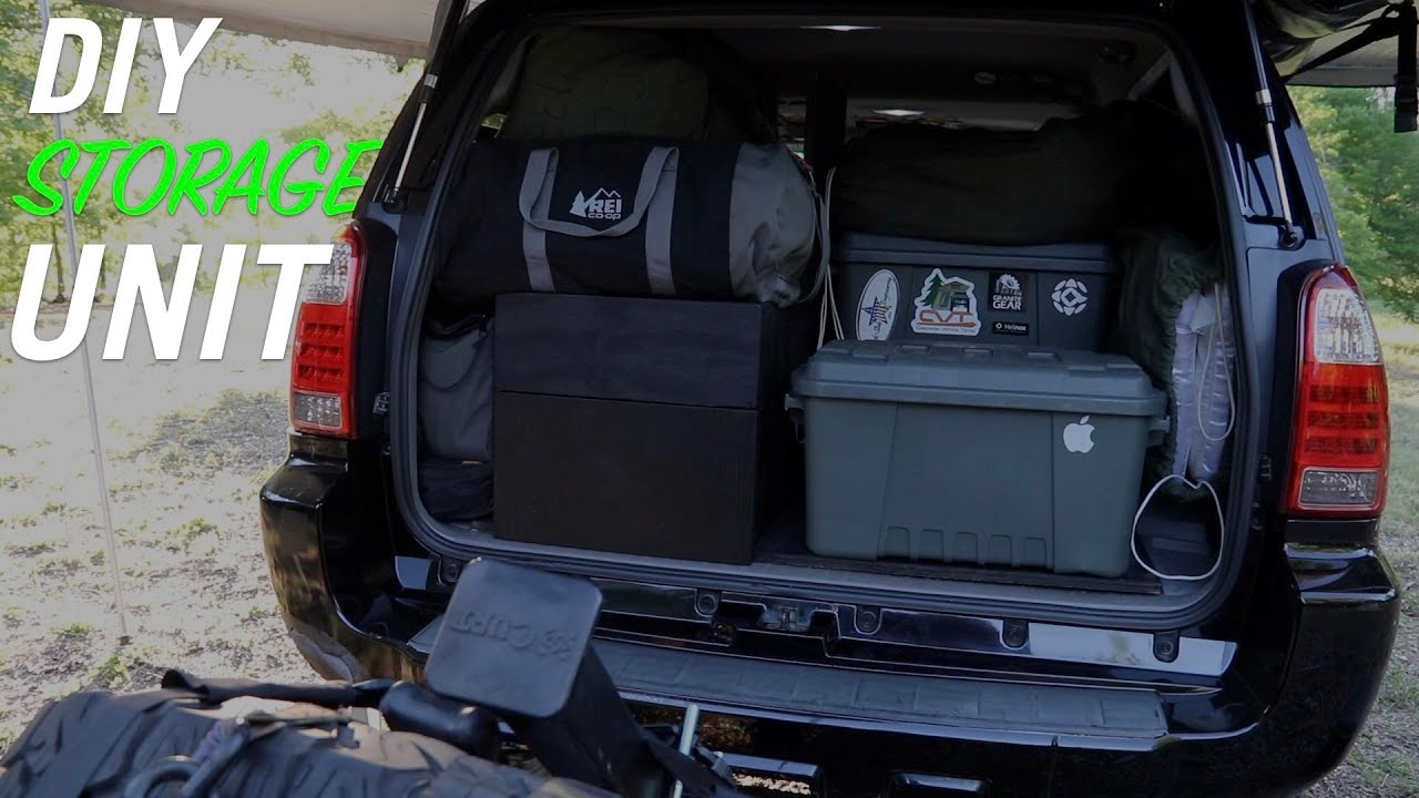 DIY 4Runner Storage Unit - Overland Camping 4X4