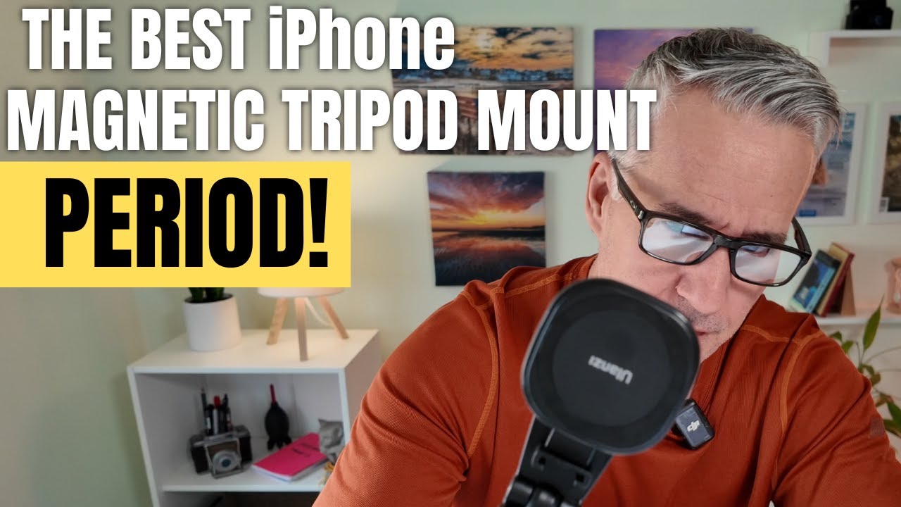 I finally found the best iPhone Magnentic Tripod Mount! It took me years!