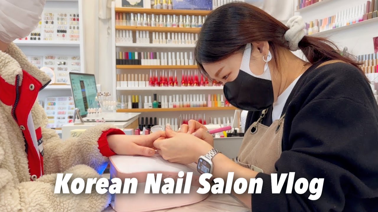 A Day in My Nail Salon💗 Trying Sweet Desserts, Prepping Gifts, Chatting with Clients