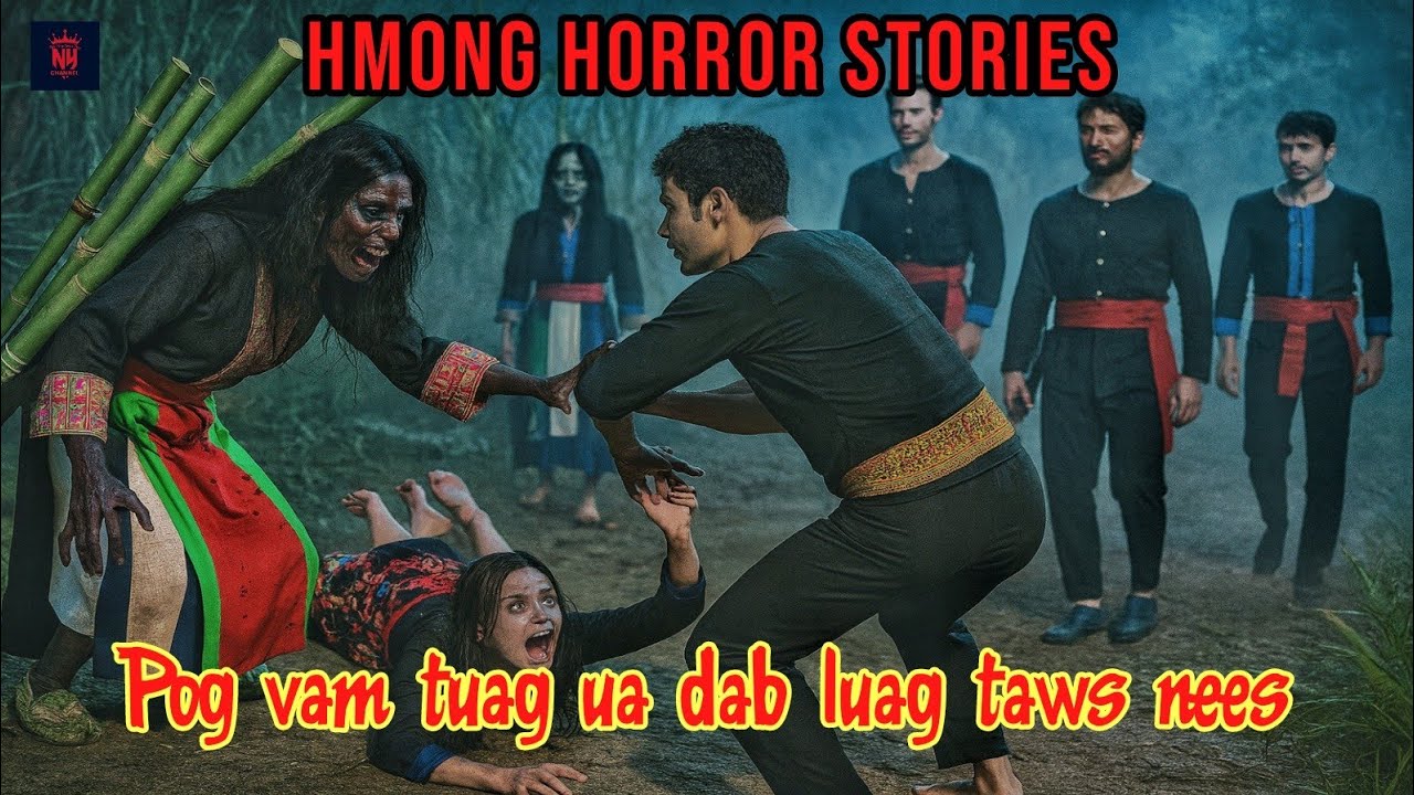 Hmong Horror Story – Pog vam tuag ua dab luag taws nees (Scary Story)