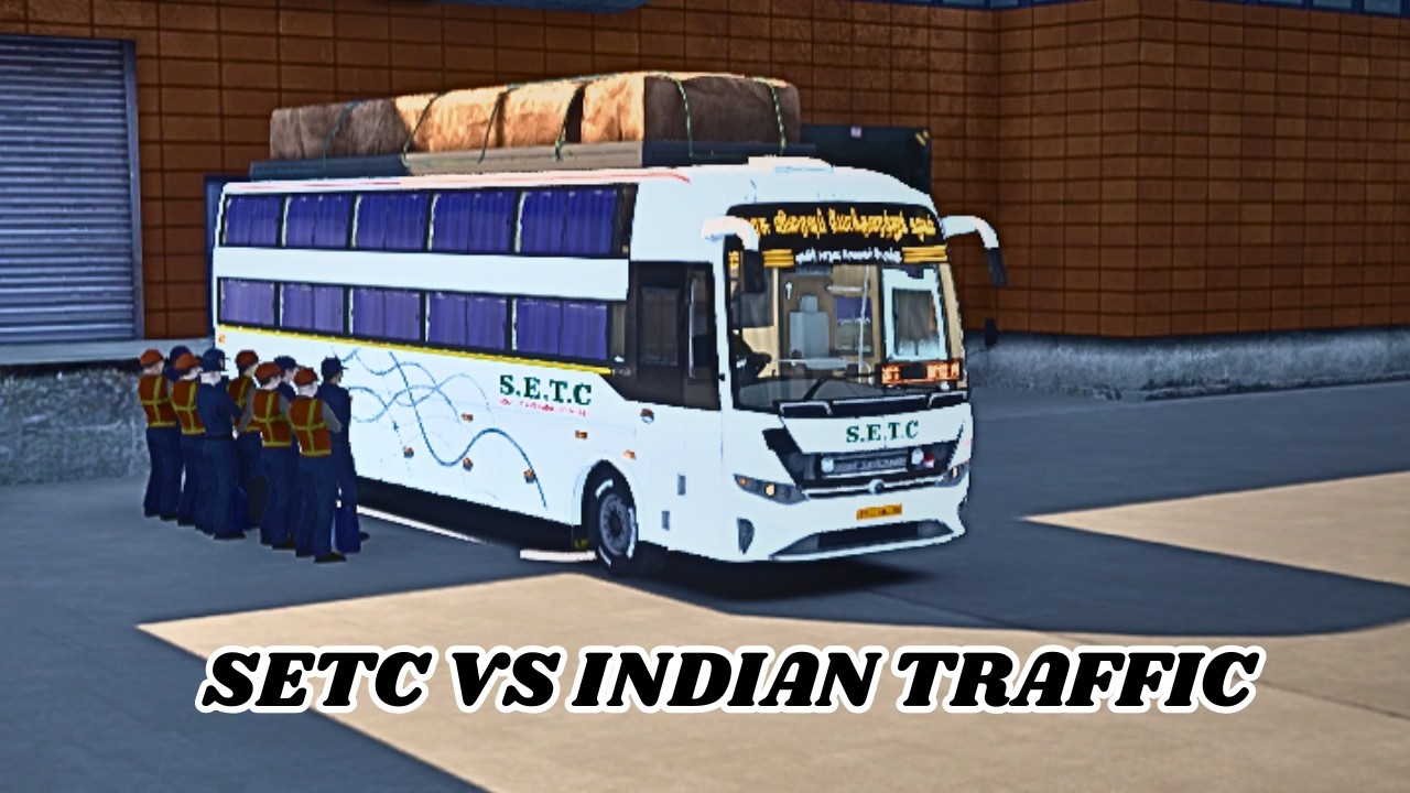 SETC VS INDIAN TRAFFIC MOD CHALANGE DRIVING ETS2 #eurotrucksimulator2