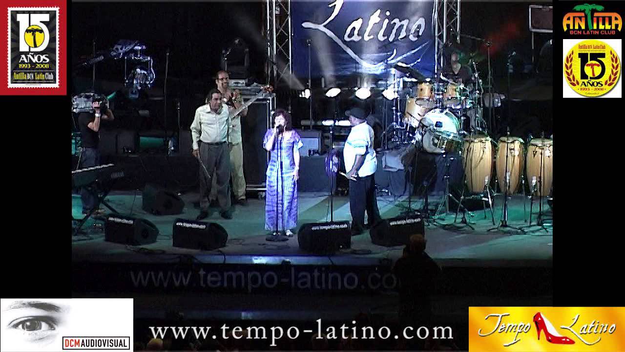 Dave Valentín, Richie Flores, Robert Ameen & Lázara Cachao en el TEMPO LATINO 2008