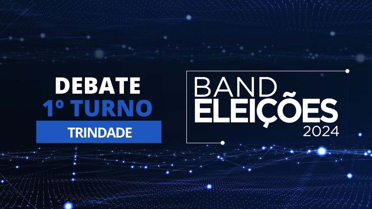 [AO VIVO] Eleições 2024: Debate na Band dos Candidatos à Prefeitura de Trindade (1º Turno)
