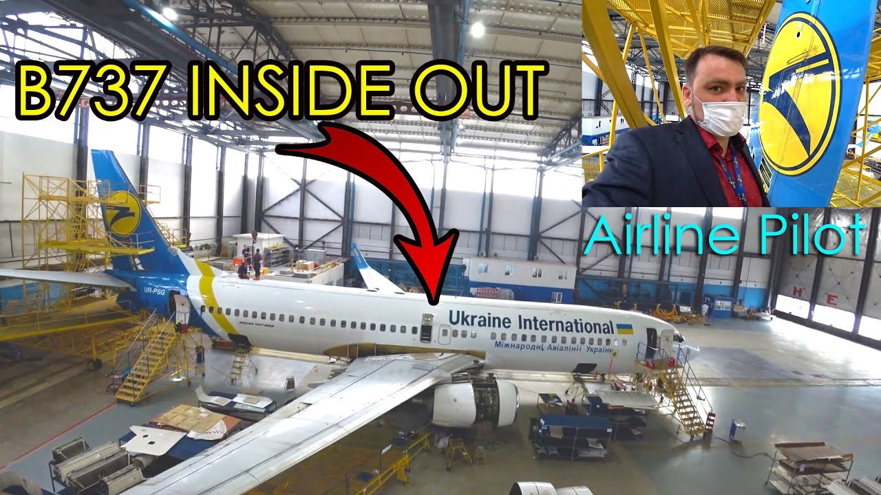 Обзор Boeing 737 NG от пилота авиакомпании | Проверка технического состояния ангара МАУ | Пилотны...