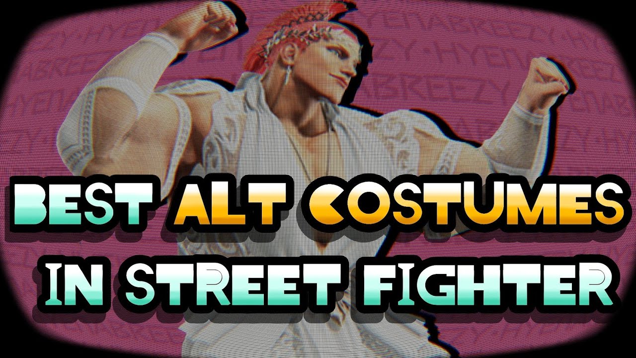 Самые крутые альтернативные костюмы в Street Fighter