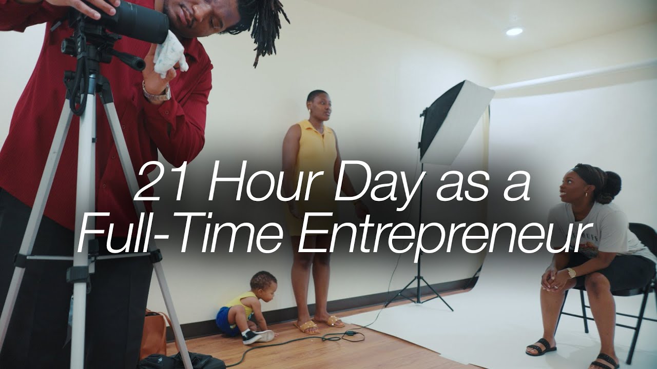 A 21 Hour Day Building Our Business | Silent Vlog | Black Woman Entrepreneur Vlog | Startup Life