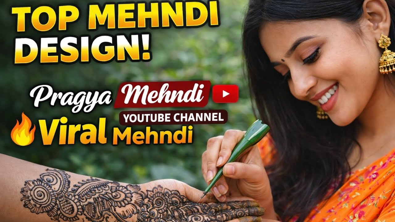 Shaadi Special Full Hand Mehndi 😍 | Easy Arabic Mehndi Design | मेहंदी कैसे लगे | Pragya Mehndi Art