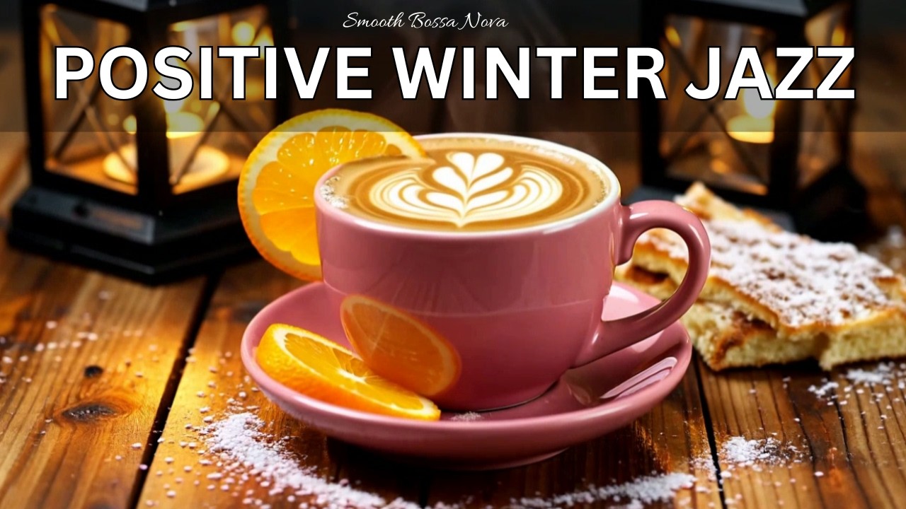Positive Winter Morning Jazz ☕ Sweet Coffee Jazz Music & Smooth Bossa Nova Piano for Stress Relief