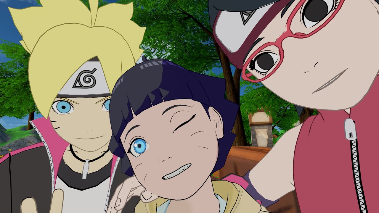 HIMAWARI VAI PARA O SEU NOVO TREINAMENTO - BORUTO(VR)