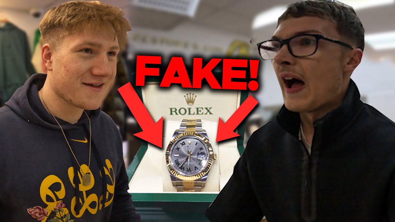 Клиент пытается продать поддельные часы ROLEX... (разоблачено)