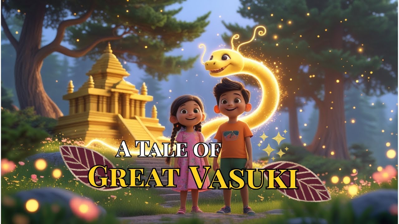 🐍✨ Vasuki &ndash; Magical Guardian of Vasak Dhera | 3D Animated Kids Story ✨🐍