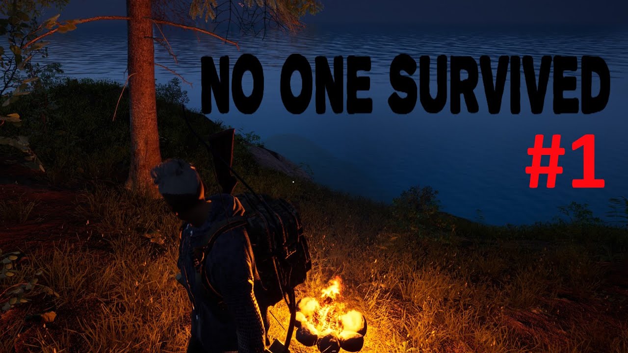 No One Survived #1. Первые шаги. Начало выживания.