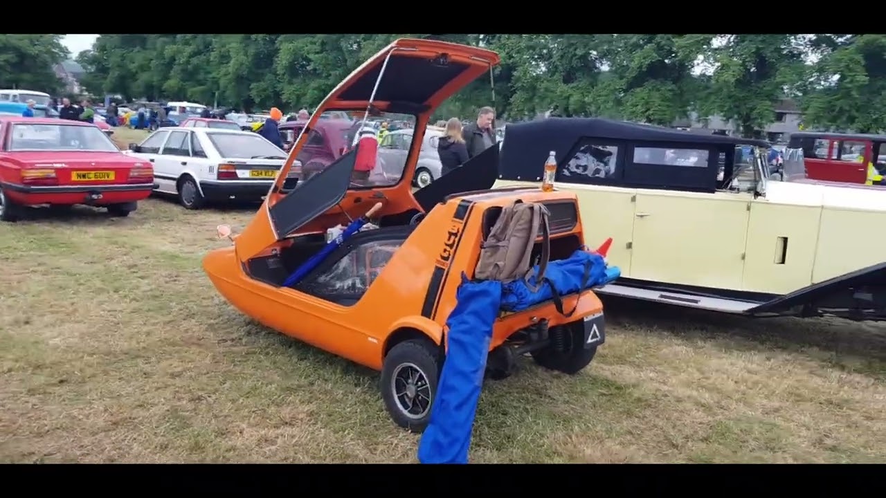 Citroen D Super at the Moffat Classic Car Rally 2023.