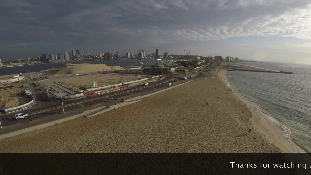 Karma Drone footage in Luanda Bay!