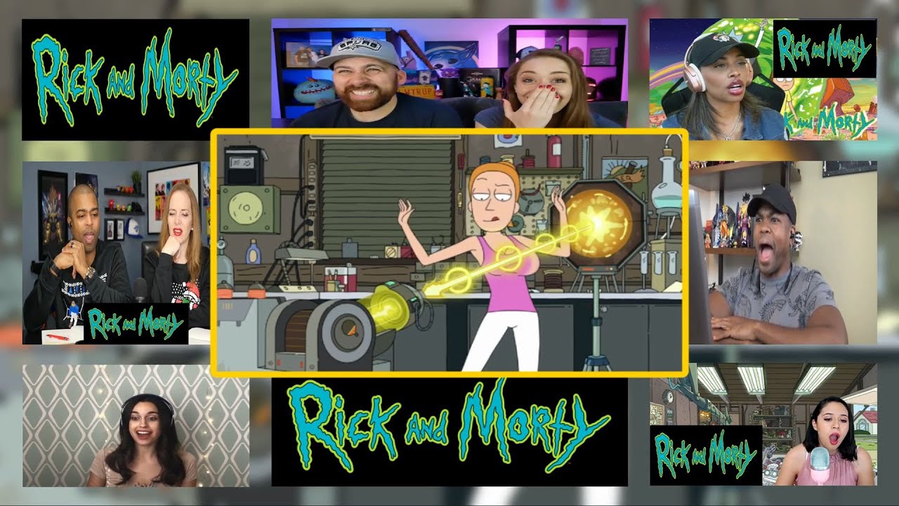 Rick and Morty Season 3 Episode 5 (Reaction Mashup)