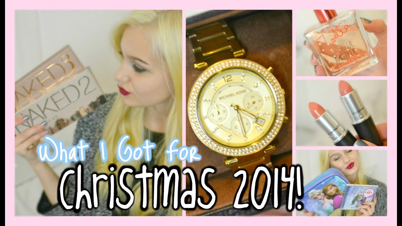 What I got for Christmas 2014! ♡